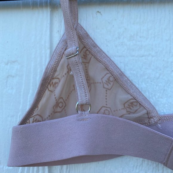OW Intimates Mona Bralette Monogram Design Nude Size Small - Picture 5 of 7